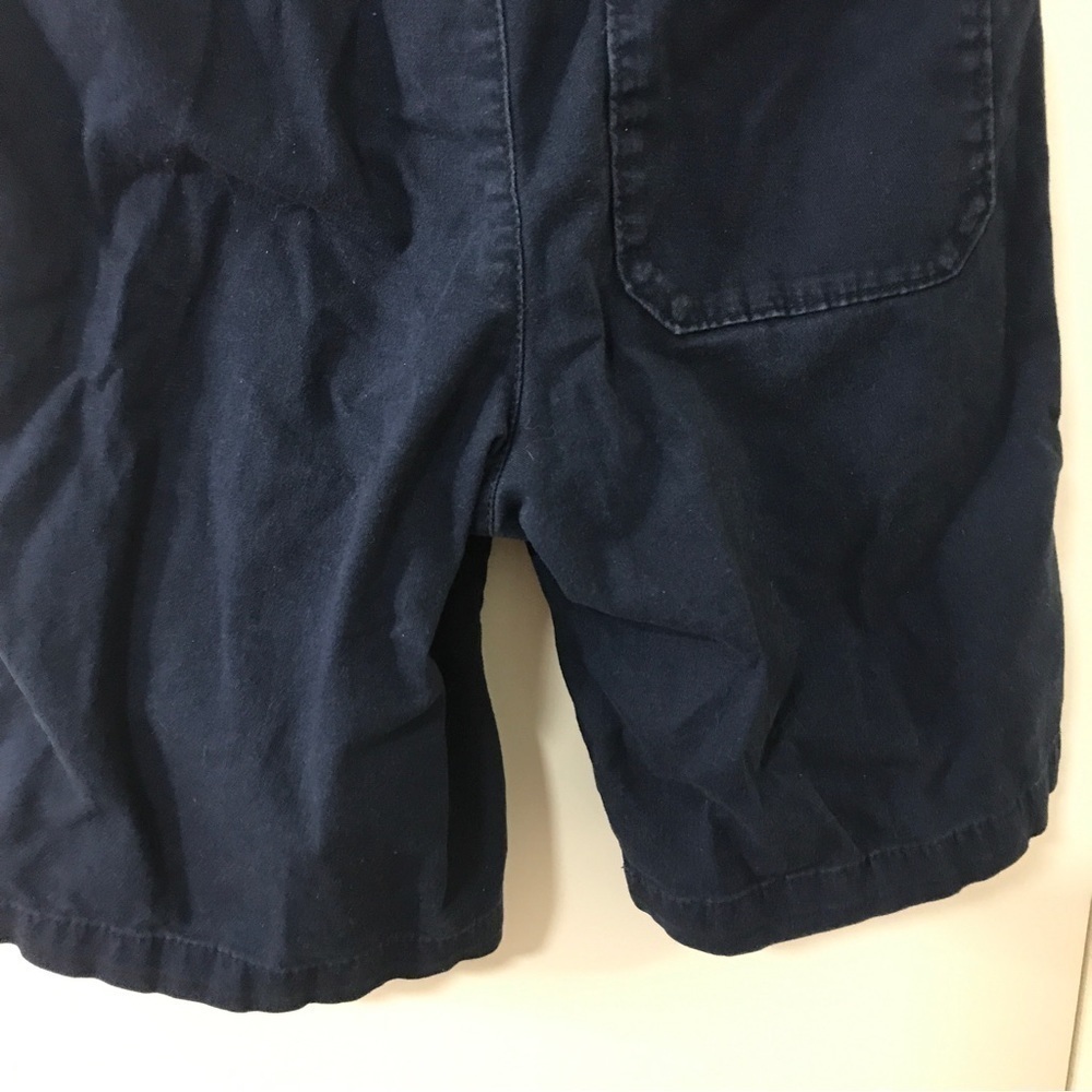 3/$15 boys kids navy blue elastic waist Bermuda uniform shorts - Picture 7 of 8